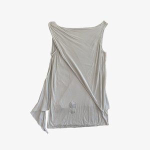 Off-White Multi-layer Sleeveless Tunic Top by RICK OWENS DRKSHDW